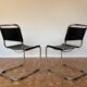 Chaises S33 par Mart Stam pour Thonet, années 1980, ensemble de 2