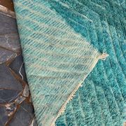 Custom-made traditional pure wool carpet blue 1.6/2.5 m
