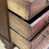 19th century English scribe in mahogany
