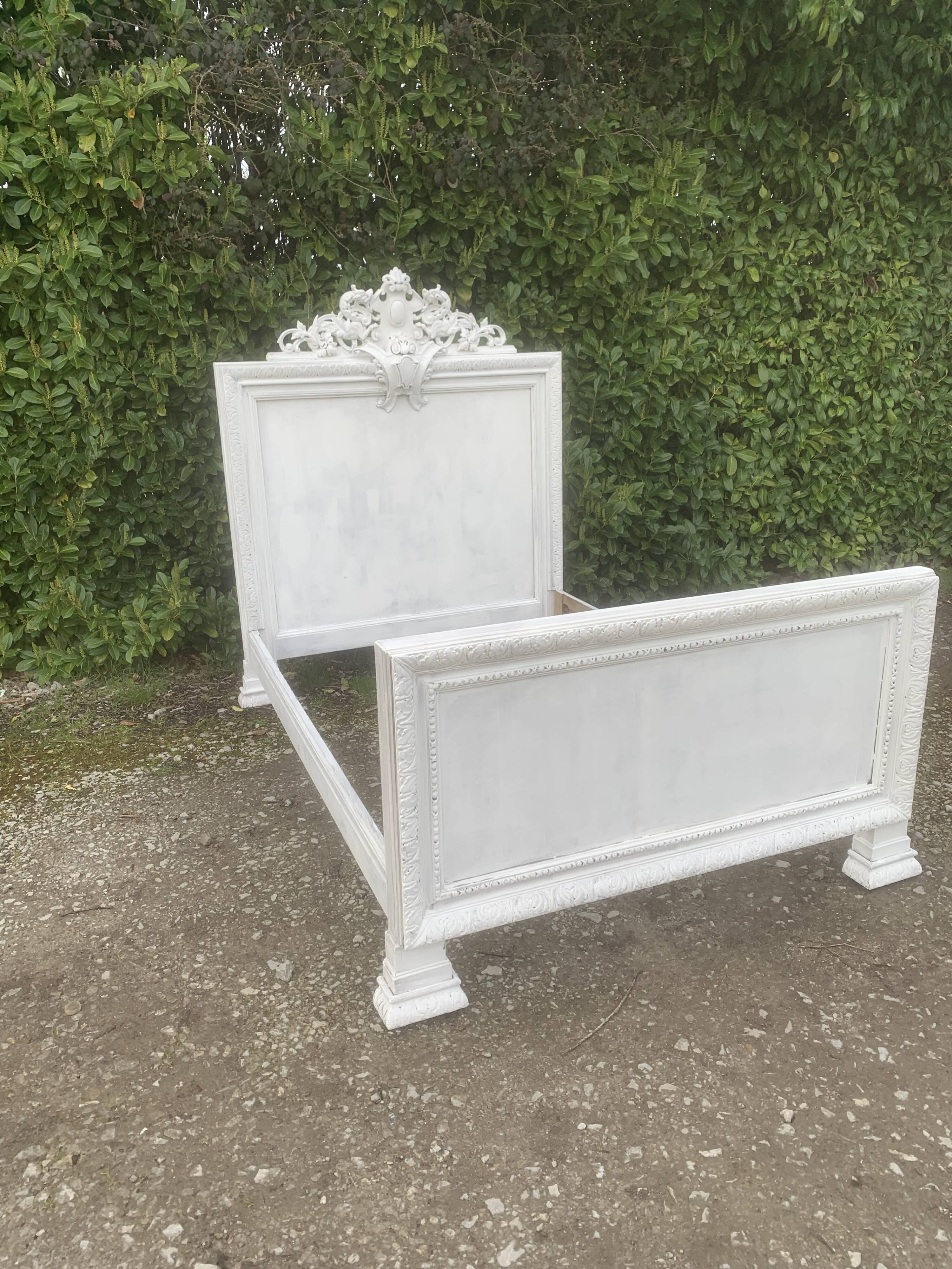 19th century castle bed