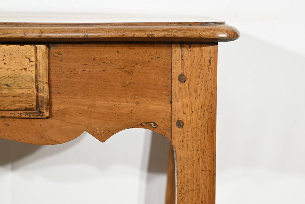 Walnut and Cherry Office Table, Louis XV style – Early 19th century