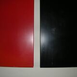 Tomado double-width wall shelf