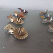 15 bougeoirs vintages à pince