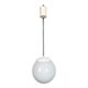 Vintage Chandelier with Milk Glass from Elektrosvit, 1960s