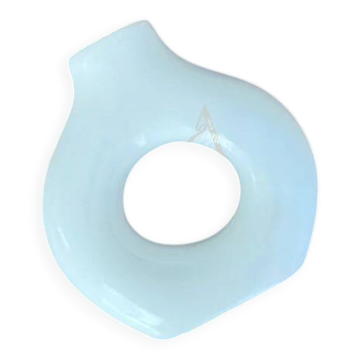 Matte white mini Tafoukt vase