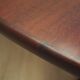 Table en acajou, design danois, années 1990, fabricant : Skovby