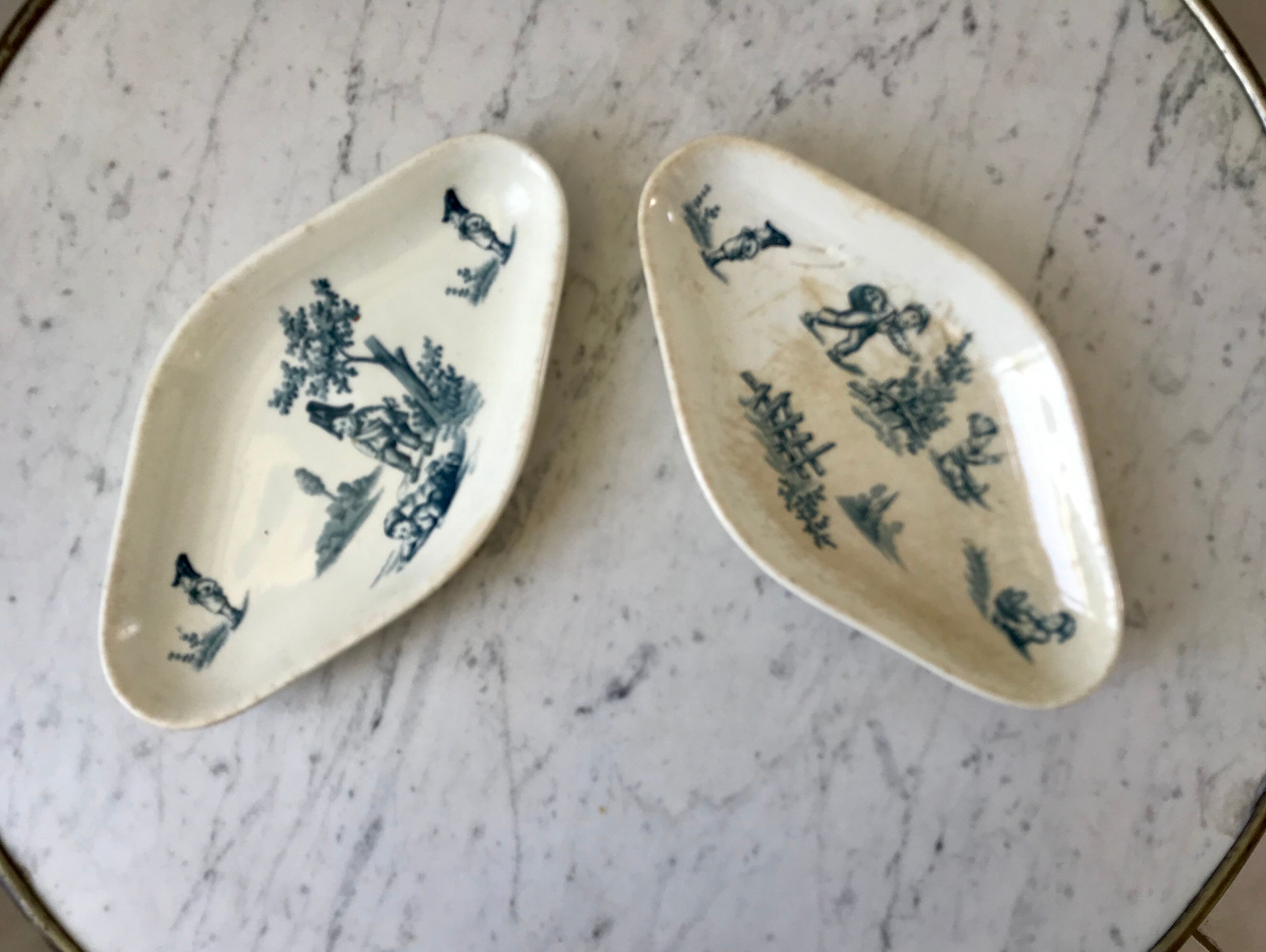 Duo of raviers Terre de Fer model "Garde champêtre" late nineteenth