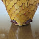 Box "owl" in rattan bamboo 70s