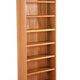 Compact open teak cabinet - danish design