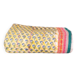 Vintage kantha block print