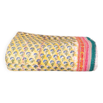 Couvre-lit kantha vintage