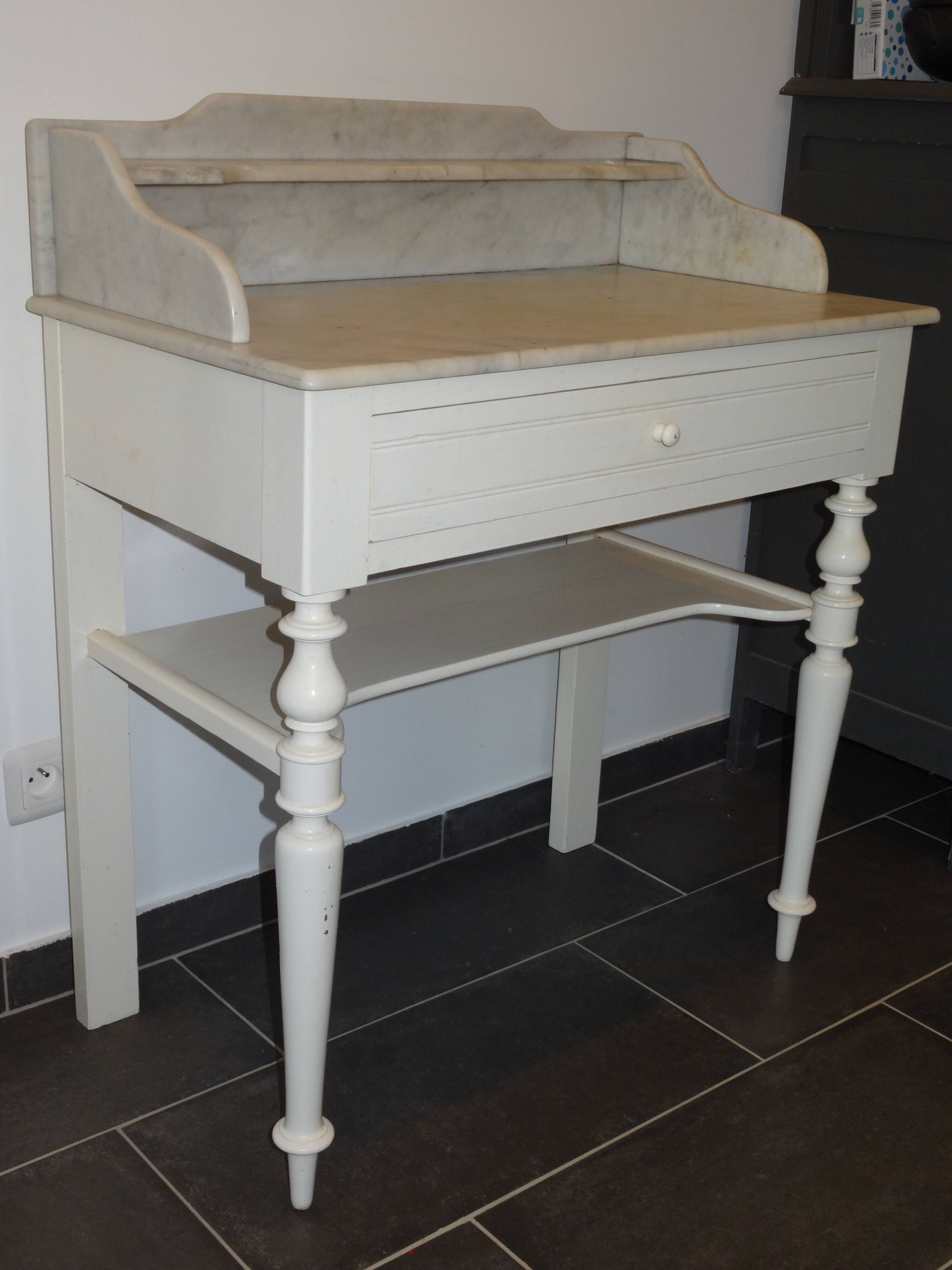 Marble dressing table