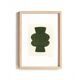 Duo of paints - pow and mood - dark khaki green - signed eawy
