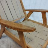 Vintage armchair compass feet