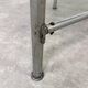 Vintage aluminium dining set