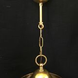 Lantern 2 lights in bronze and brass