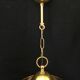 Lantern 2 lights in bronze and brass