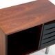 Rosewood Danish design record player cabinet