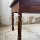 Table de ferme ou table de drapier noyer massif 1900