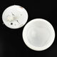 White ceiling light organic modern structural by Globo Lighting Germany 1980s