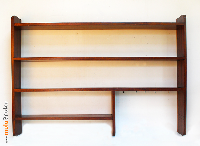 Antique wall shelf