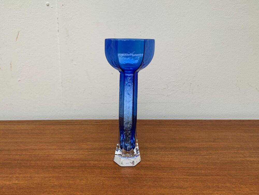 Vintage Glass Art Vase by Renate Stock for Sea Glasbruk, Sweden, 1970s