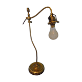 Fully brass lamp foot - Articulated arm - 1930s