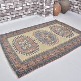 Oushak Vintage Handmade Area Rug