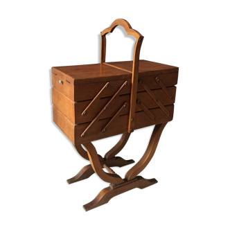 Travailleuse boîte à couture 1960 vintage