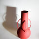 Red vase