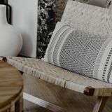 Rattan armchair and teak from bali