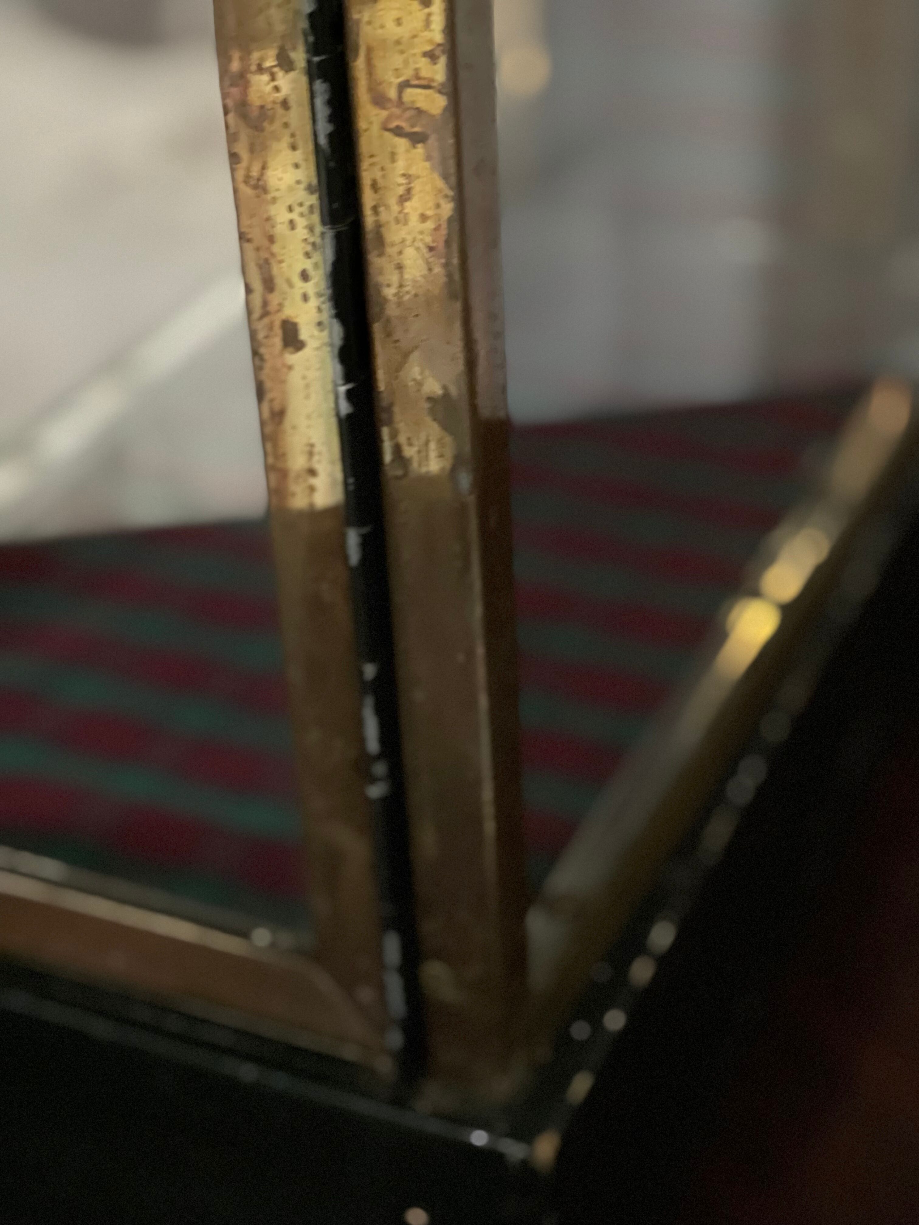 Small showcase trade brass art deco 1930'