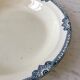 Salad bowl / hollow dish terre de fer salins model jumièges late nineteenth