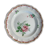Lunéville flower decoration service dish