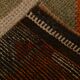 Soft Orange Vintage Wool Runner Rug For Kitchen, 74x307 Cm