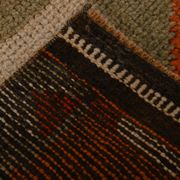 Soft Orange Vintage Wool Runner Rug For Kitchen, 74x307 Cm