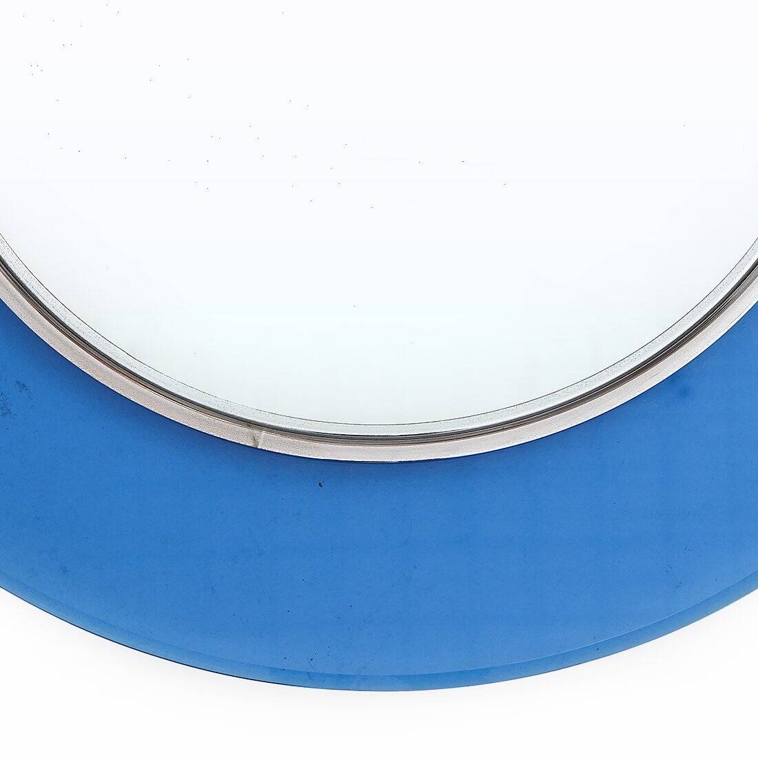 Round wall mirror by Fontana Arte, 1960s