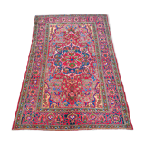 Tapis d'orient fait main ancien persan esfahan 2,15 x 1,35 m