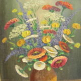 Painting "vase of flowers"