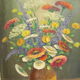 Peinture "vase de fleurs"