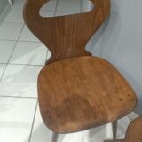 Pair of bistrot chairs Baumann Ant, 1960