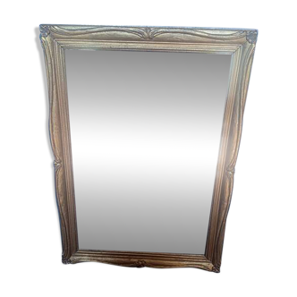 Louis XV mirror in gilded wood 110 cm