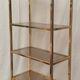 Gold and smoked glass shelf 1970