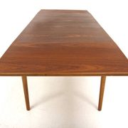 Scandinavian teak desk, Hugo Troeds, Bjärnum, Sweden, 1950