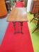 Table de bistrot dessus bois pieds fonte