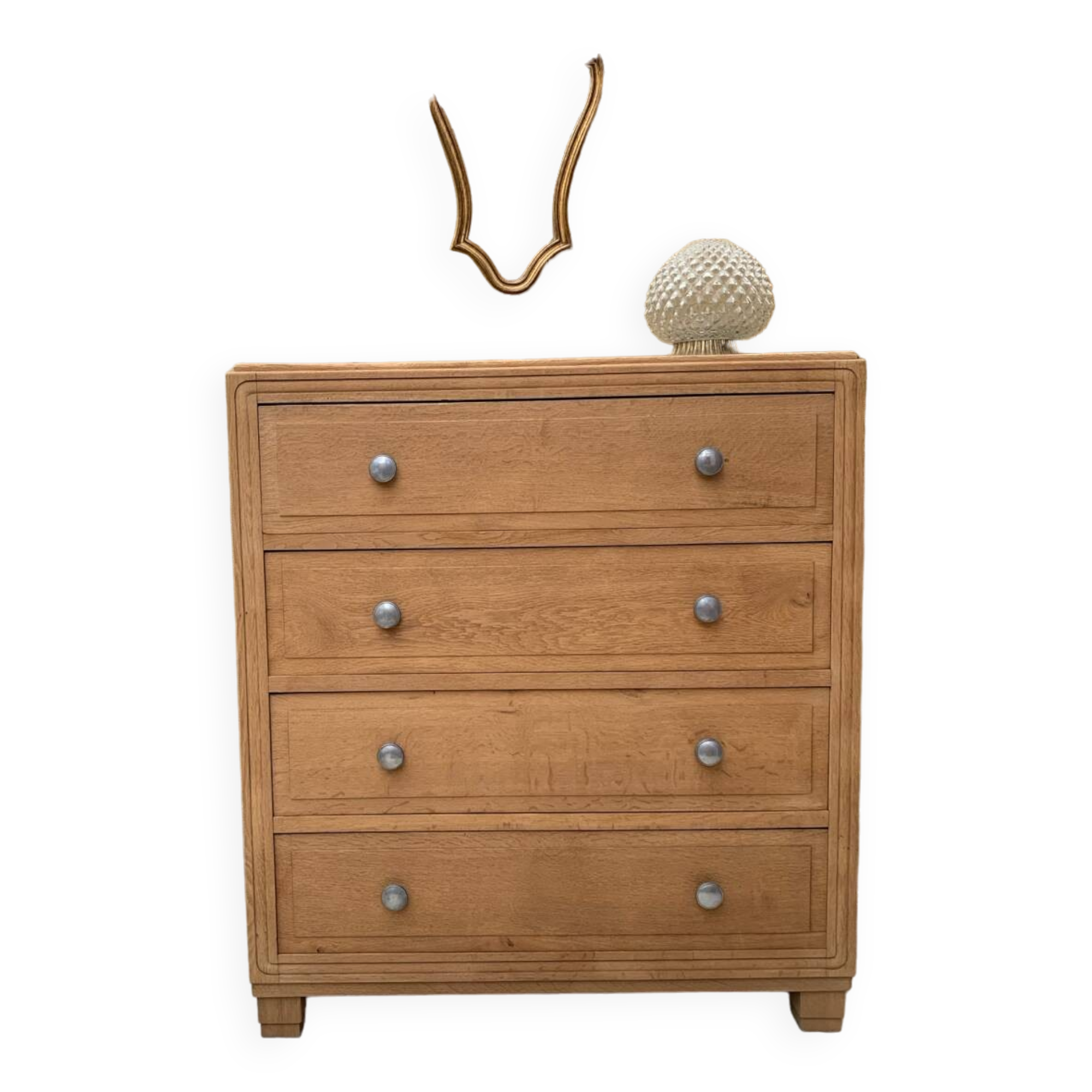 Commode chêne massif art déco