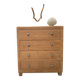 Commode chêne massif art déco