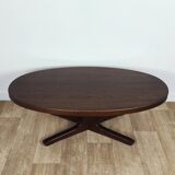 Vintage oval coffee table
