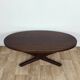 Table basse ovale vintage