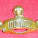 45 Triangular fixing tips for stair mat bar. Bronze, 19th